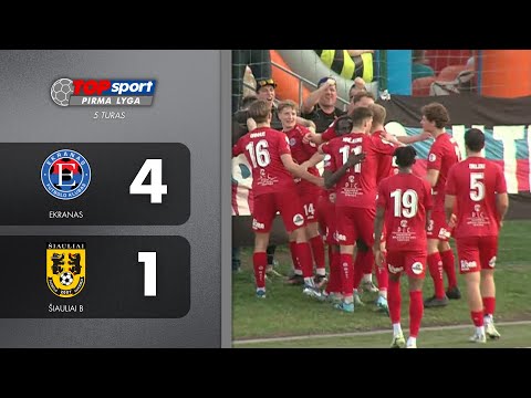 5 TURAS | Ekranas - Šiauliai B | SANTRAUKA