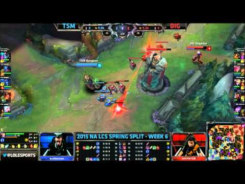 NA LCS Woche 6 Tag 1 - TSM vs Dignitas