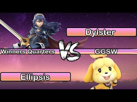 GGSW 142 - Dylster (Lucina) Vs Ellipsis (Isabelle) Smash Ultimate Winners Quarters