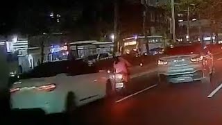 【車禍影片】這力道好恐怖（2025.02.15 台北市大安區忠孝東路三段