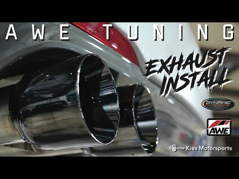 AWE TUNING EXHAUST INSTALL & SOUND  (F30 BMW 328i)