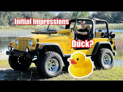 Jeep Wrangler TJ Review and Test drive from a NON Jeep Person