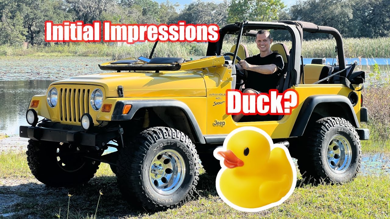 Jeep Wrangler TJ Review and Test drive from a NON Jeep ...