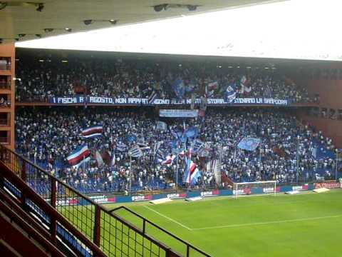 Tifosi del Gubbio a Marassi (VI)