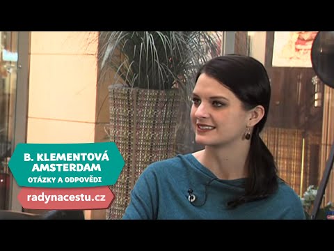 Průvodkyně Amsterdamem B. Klementová radí a odpovídá na dotazy