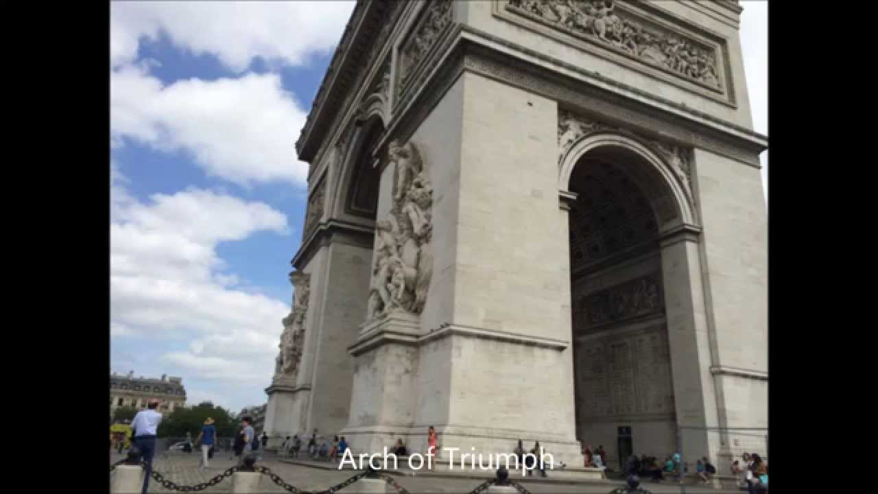 Paris, France Trip - Arch of Triumph (Arc De Triomphe)