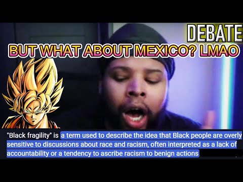 MAGA Mexican exposes the Black Liberal Fragility! DEBATE