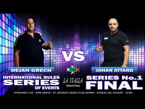 IR SERIES OF EVENTS SERIES  NO.1 Final - DEJAN GRECH vs JOHAN ATTARD