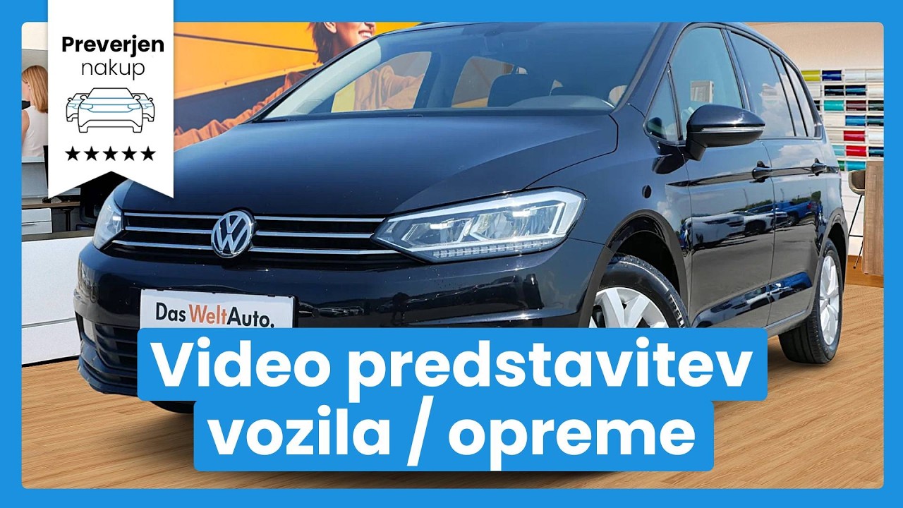 Volkswagen Touran 1.5 TSI Family - SLOVENSKO VOZILO