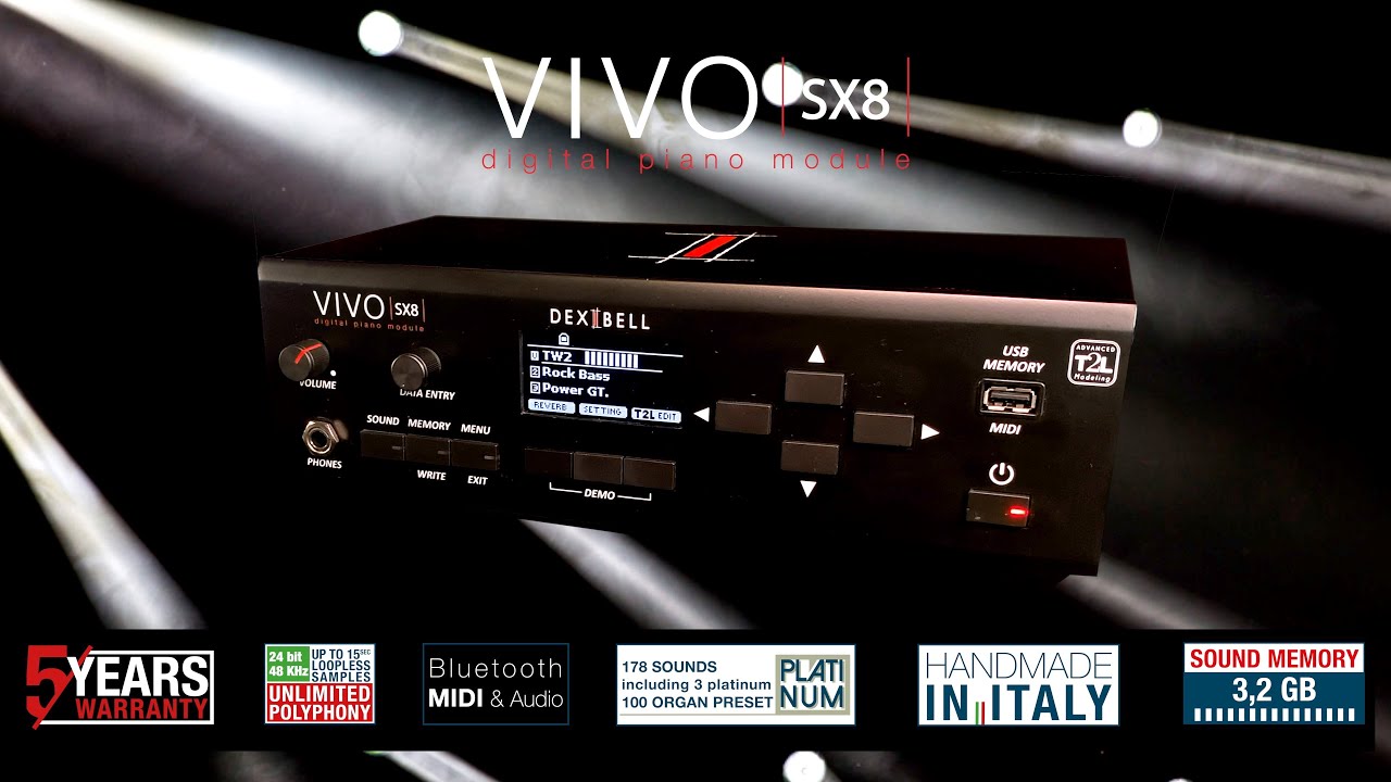 Dexibell Vivo SX8 Rack/Desktop Sound Module