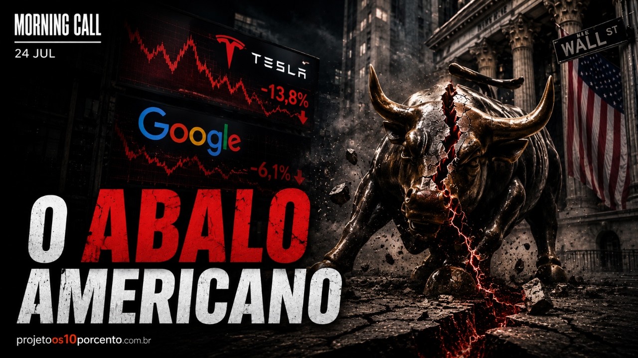 Morning Call | Tesla e Google derrubam as bolsas: começou uma correção maior nos Estados Unidos?