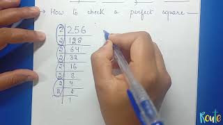 How to check a perfect square number? ll Square and Square roots ll Class 8 ll chapter 6