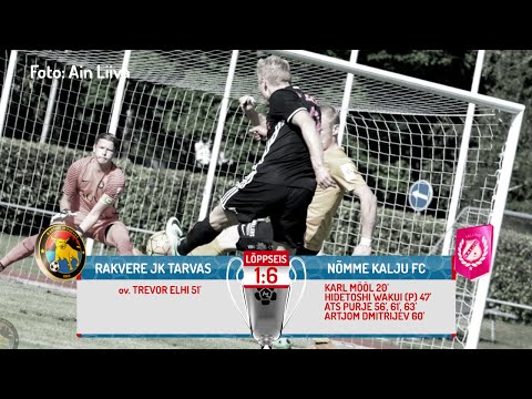 18. voor 2016: Rakvere JK Tarvas - Nõmme Kalju FC 1:6 (0:2)