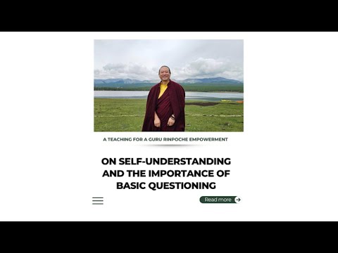 What’s Really Stopping You from Awakening? | H.H. the 43rd Sakya Trizin