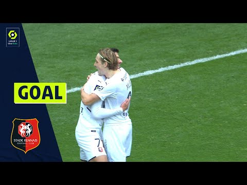 Goal Martin TERRIER (28' - SRFC) AS SAINT-ÉTIENNE - STADE RENNAIS FC (0-5) 21/22