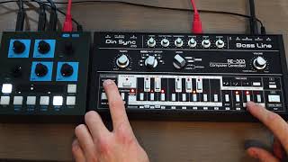 Video thumbnail for RE-303 Demo by KlangGenerator