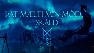 Kadr z teledysku Þat mælti mín móðir [My Mother Told Me] tekst piosenki SKÁLD