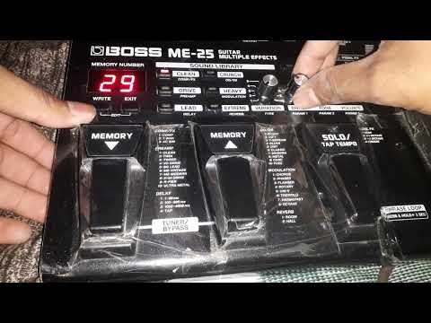 Boss me 25 distortion patch