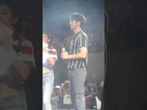 072918 PENSHOPPE FANCON 2018 in Manila - SANDARA and NAM JOOHYUK's ENTRANCE
