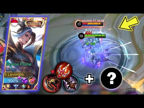 NEW LING SECRET BUILD FOR ONE SHOT ENEMIES?! - Mobile Legends