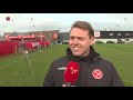 Harrison in basis Almere City FC tegen NAC