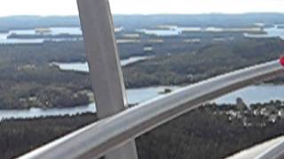 preview picture of video 'Kuopio Tower again. View from the Top.AVI'