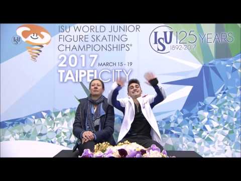 Kevin AYMOZ SP - World Junior Figure Skating Championships 2017 -