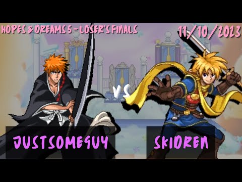 JustSomeGuy (Ichigo) vs. Skidren (Isaac) - Loser's Finals - Hopes & Dreams 5