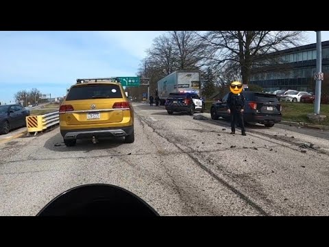 They F*cked Up | GSXR Ride Along & Low Speed Lane Filtering