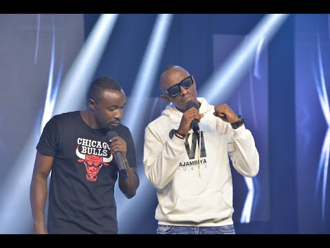 Javie and Kajambiya performing BIGGER THAN ME at Phaneroo Men Gather Season 4