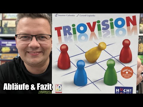 Triovision (Huch!) - Klassiker - abstrakt - ohne Glücksfaktor - 1 bis 6 Personen ab 8 Jahre