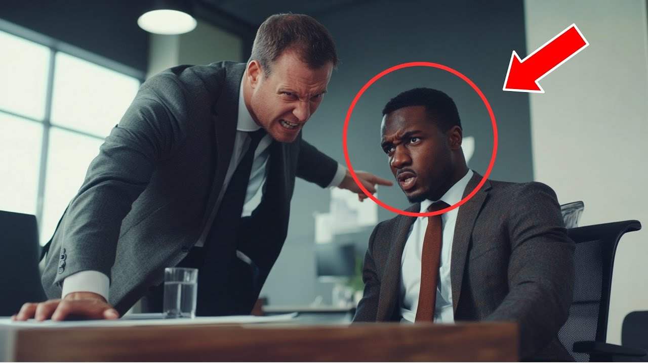 Racist Boss Humiliates Black New Hire, Realizes Too Late He's the New Director