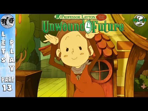 Let's Play Professor Layton and the Unwound Future Part 13 [M] Troll Puzzles (Blind)