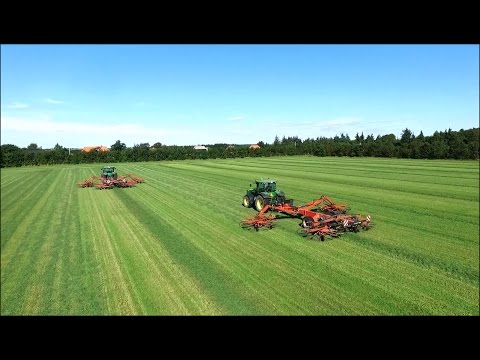 KUHN GA 8731 / 9531 / 13131 / 15131 - Rakes (In action)