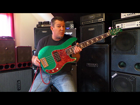 Hammersmith Custom P5 Bass Guitar Demo - Andy Irvine