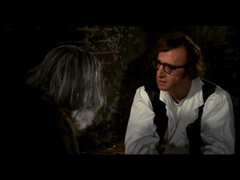 Discorso con Dostoevskij e Tolstoj in "Amore e guerra" (1975) - Woody Allen