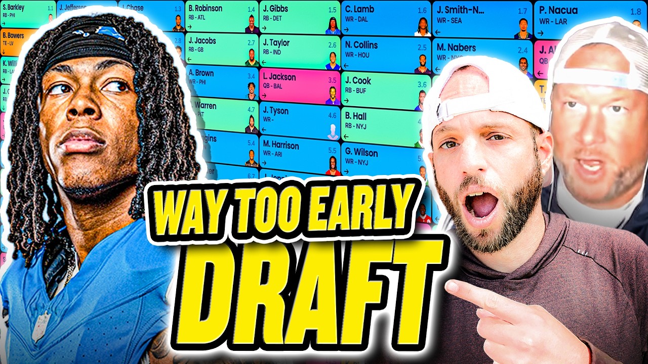 Way Too Early 2026 Fantasy Football Mock Draft