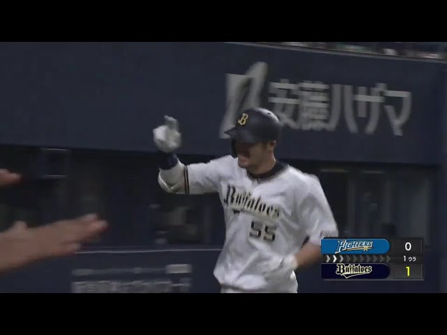【1回裏】バファローズ・T-岡田 今季第10号は先制のソロホームラン!! 2020/9/26 B-F