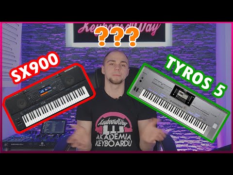 Tyros5 jest lepszy niż SX900 ? - 13 cech. Tyros 5 better than SX900 - 13 reasons.