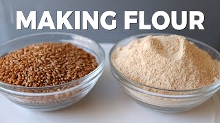 How to Make Your Own Flour in a Blender | Cooking Basics