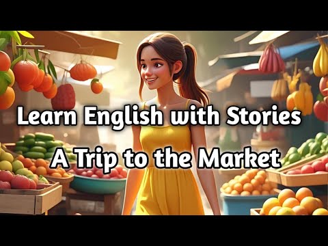 Learn English Through Story | A Trip to the Market | English Listening Practice for Beginners
