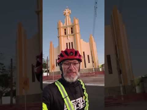 Volta da Paraíba com Josias Paulo. Igreja  da cidade de Cuité PB. #cicloturismo #igrejacatólica