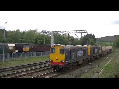 DRS 20304+20302. 6K73. Carnforth. 23/05/13