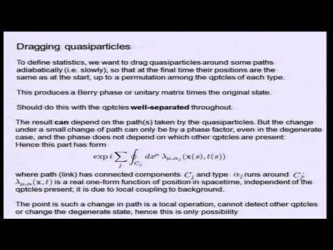 PiTP 2015 - "Topological Phases of Matter and Fractional Quantum Hall Effect" - Nicholas Read