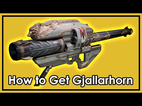 Destiny Rise of Iron: How to Get Gjallarhorn (Medallion & Cluster Locations)