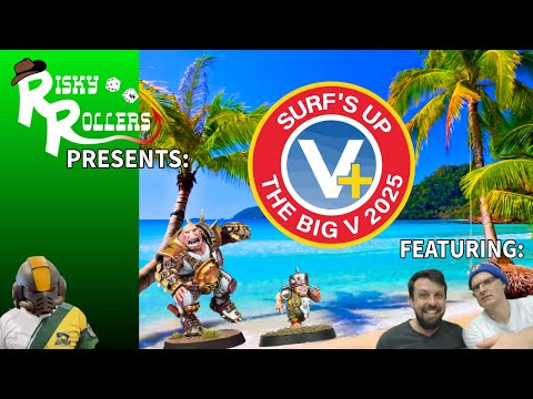 The Big V 2025 - Day 1 - LIVE Blood Bowl Tournament Coverage!