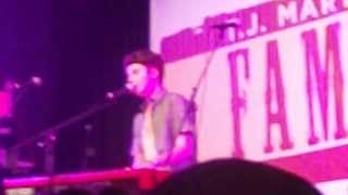 Greyson Chance performing &quot;Football&quot; September 15th 2013