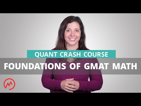 Foundations of GMAT Math | Quant Crash Course - YouTube