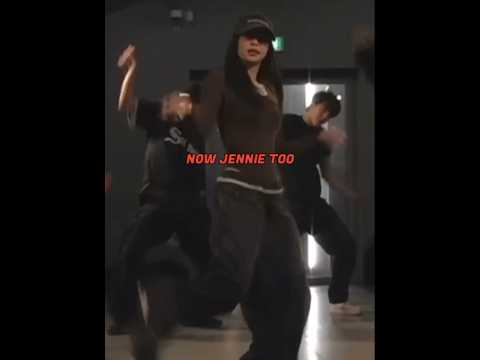 Jennie in 1million dance studio...#jennie #blackpink #shorts #fyp #kpop #blink