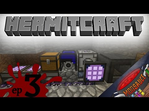 Minecraft1.7.10 Mods - HermitCraft ModSauce - Ep3 - AE2 Storage